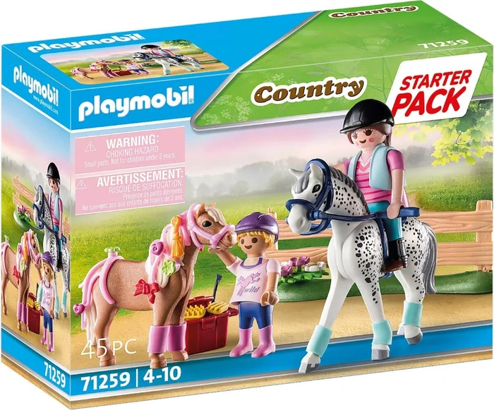 playmobil Country Starter Pack Pferdepflege