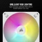 Corsair AR Series iCUE AR120 Digital RGB, weiß, LED-Steuerung, 120mm, 3er-Pack Vorschaubild