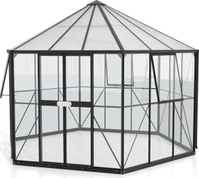 Vitavia Juno 9000 ESG/HKP Gewächshaus schwarz