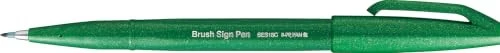 Pentel Brush Sign Pen SES15C grün
