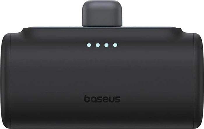 Baseus Compact Series 5000mAh Fast Charging Power Bank 20W PD With Built-in Type-C Connector schwarz