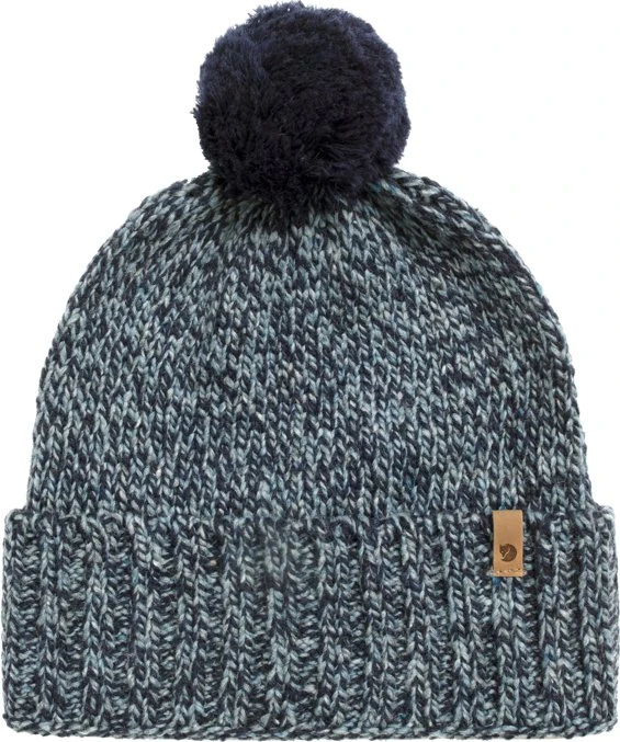 Fjällräven Övik Pom Mütze dark navy
