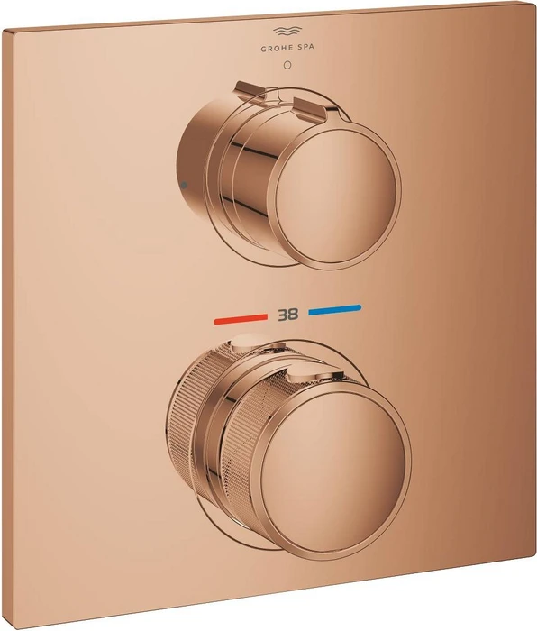 Grohe Allure Unterputz-Thermostat mit 1 Absperrventil warm sunset