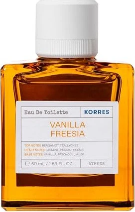 Korres Vanilla Freesia Eau de Toilette, 50ml