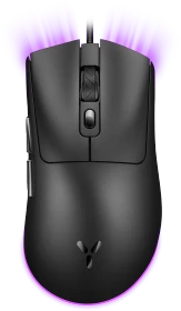 ISY IGM-1100 Multicolor LED Gaming Maus schwarz, USB (504130)