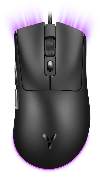 ISY IGM-1100 Multicolor LED Gaming Maus schwarz, USB