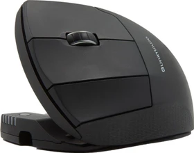 Contour Design UniMouse kabellose Vertikale Maus, schwarz matt, Linkshänder, USB/Bluetooth (CDUMBK11002)