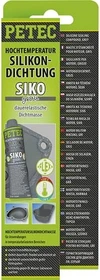 Petec SIKO Silikon-Dichtmasse grau, 70ml