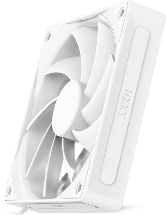NZXT F Series F120Q (2024), Matte White, weiß, 120mm