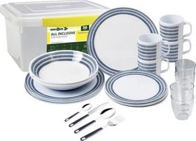 Brunner All Inclusive 36-teilig Geschirrset bluebay