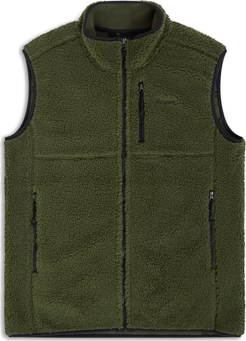 Bergans Lunnan Pile Fleece Funktionsweste pine forest (Herren)