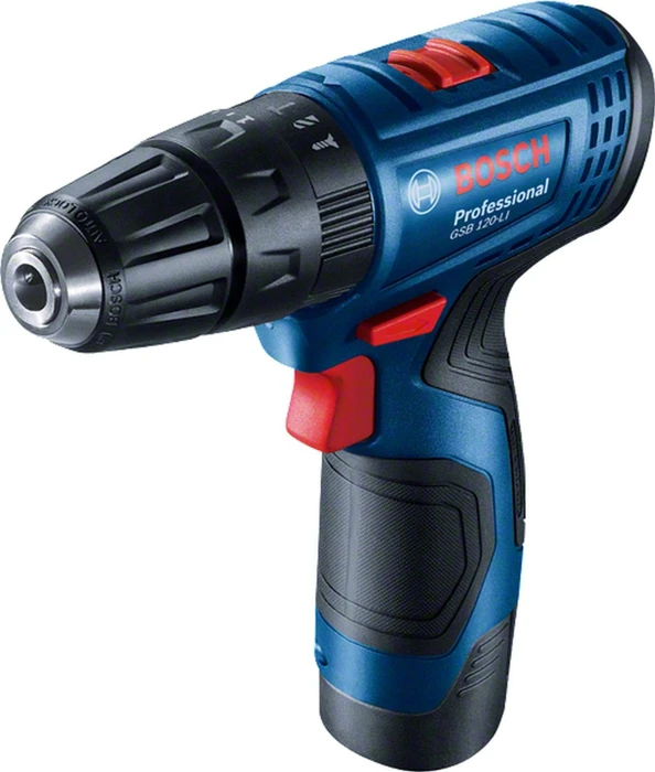 Bosch Professional GSB 120-LI Akku-Schlagbohrschrauber inkl. Koffer + 2 Akkus 2.0Ah