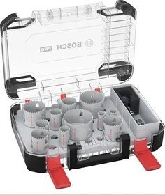 Bosch Professional Multi Material PC Plus Lochsägen-Sortiment inkl. Werkzeugbox, 11-tlg.