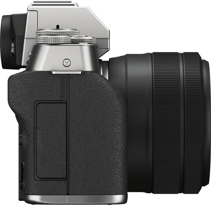 Fujifilm X-T200 silber mit Objektiv Fujinon XC 15-45mm 3.5-5.6 OIS PZ