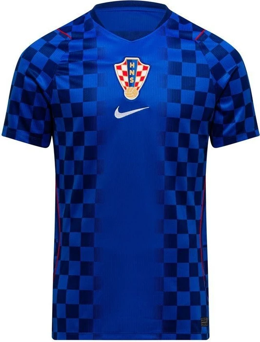 Nike FIFA WM 2026 Kroatien Auswärtstrikot kurzarm deep royal blue/hyper royal/white (Herren)