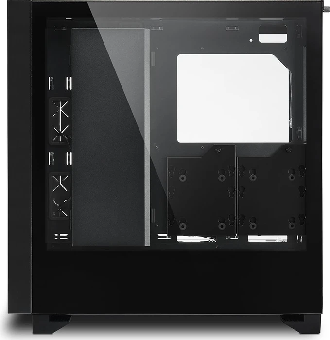 Sharkoon Elite Shark CA300H, schwarz, Glasfenster