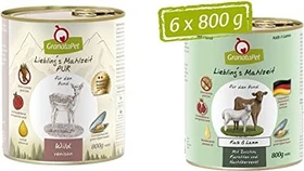 GranataPet Liebling's Mahlzeit Wild PUR, 4.80kg (6x 800g)