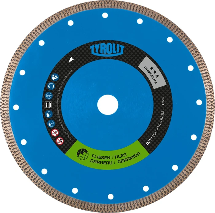Tyrolit Premium DCT Trockenschnitt Trennscheibe, 105x1x20mm, 1 Stück
