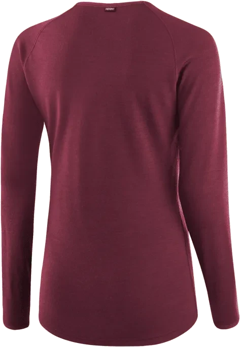 Löffler Transtex Merino Funktionsshirt langarm purpur (Damen)