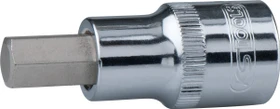 KS Tools CHROMEplus Innensechskant Steckschlüssel 1/2" zöllig, 9/32"x55mm