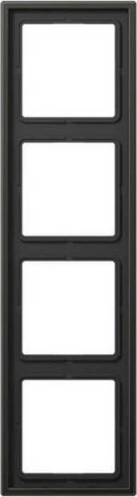Jung Serie LS 990 Rahmen 4-fach, anthrazit