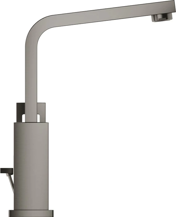 Grohe Eurocube Einhand-Waschbeckenarmatur 1/2" L-Size hard graphite gebürstet