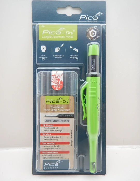Pica-Marker Dry Special Bundle Colormix Druckbleistift 2B 2.8mm graphit, Anspitzer (30404)