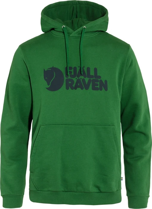 Fjällräven Logo Hoodie palm green (Herren)