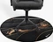 Arozzi Zona Bodenschutzmatte, Black Gold, rund, weich Vorschaubild