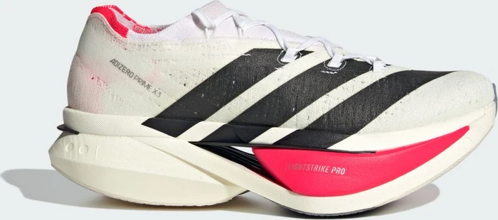 adidas Adizero Prime X3 Strung cloud white/core black/lucid red