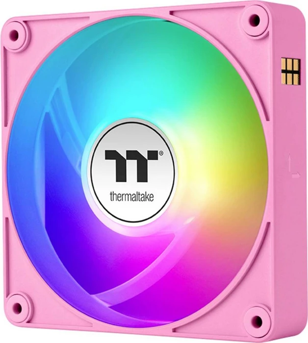 Thermaltake CT140 EX ARGB Sync Pink, rosa/weiß, 140mm, 3er-Pack