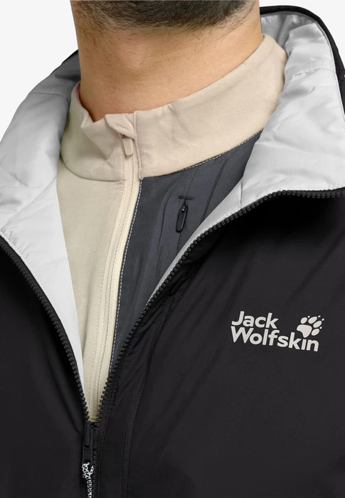 Jack Wolfskin Trail Light Ins 2in1 Funktionsjacke schwarz (Herren)