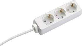 Bachmann Selly, 3-fach, 1.5m, weiß