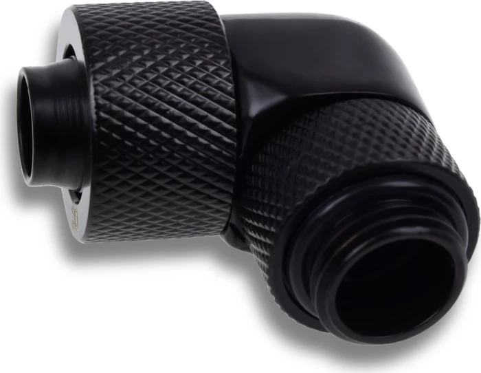 Alphacool Eiszapfen 90° Schlauchanschluss G1/4" auf 13/10mm, deep black, 4er-Pack