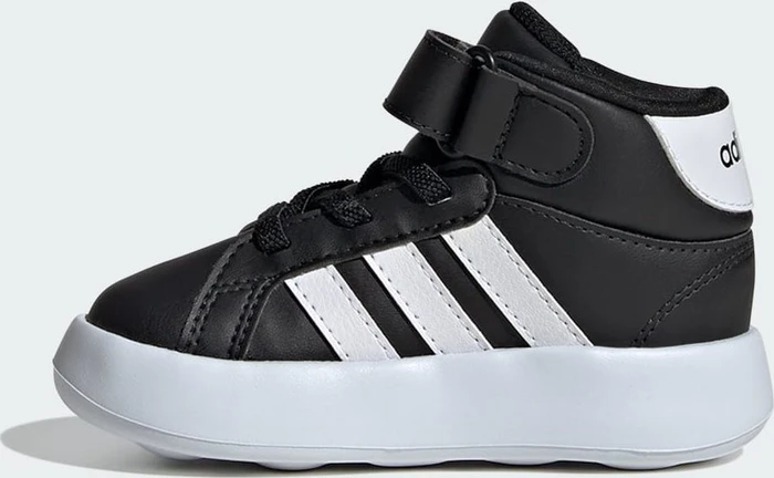 adidas Grand Court Mid core black/cloud white (Junior)
