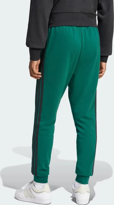 adidas Essentials 3-Streifen French Terry Trainingshose lang collegiate green/black (Herren)