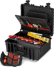 Knipex Robust34 Elektro Handwerkzeugset inkl. Koffer, 26-tlg.
