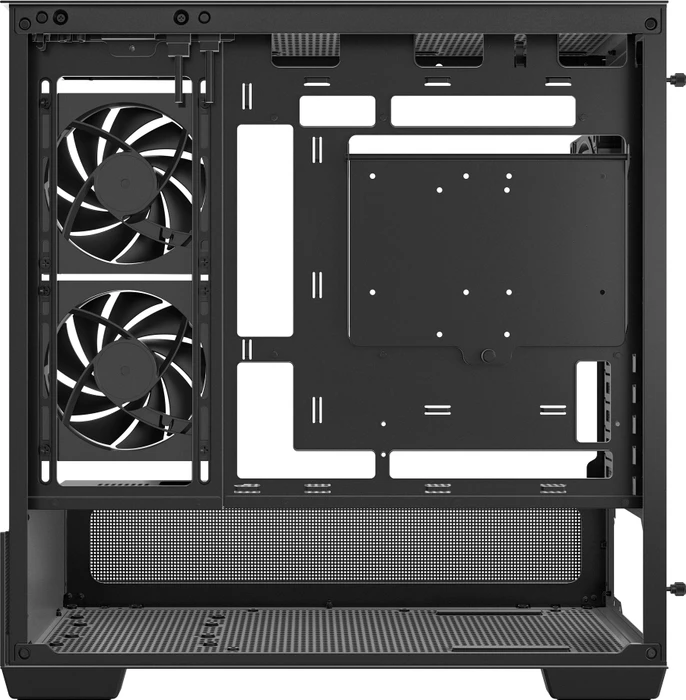 DeepCool CG380 3F, schwarz, Glasfenster
