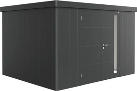 Biohort Neo 3D Gerätehaus mit Doppeltür dunkelgrau-metallic