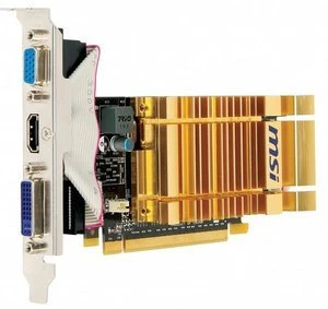 MSI GeForce 210, N210-MD512H/D3, 512MB DDR3, VGA, DVI, HDMI