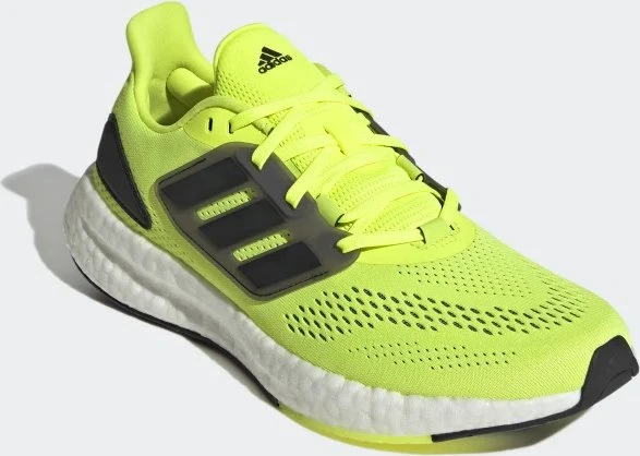 adidas Pureboost 22 solar yellow/core black/cloud white (Herren)