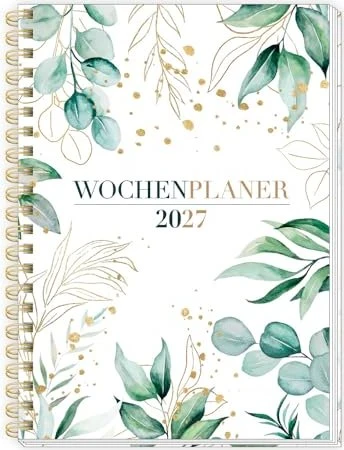 Trötsch Verlag Wochenkalender 2027, A5, Hardcover, Natur, 160 Blatt