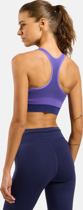 Odlo Seamless High mit Reißverschluss Sport-BH eclipse/afterparty (Damen)