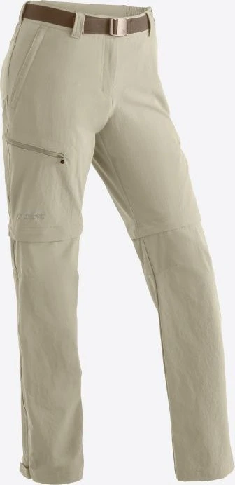 Maier Sports Nata Zip-Off Hose lang brown rice (Damen)