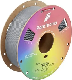 Polymaker Panchroma PLA, Steel Grey, Spule, 1.75mm, 1.00kg