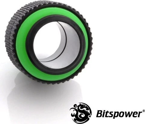 Bitspower Adapter 2x G1/4" drehbar matt schwarz (BP-MBRG) – Bild 5 von 6