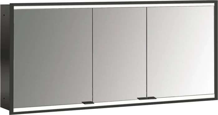 Emco Prime 2 Facelift LED-Lichtspiegelschrank 140cm mit 3 Türen, Unterputzmodell