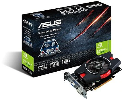 ASUS GeForce GT 630, GT630-1GD5, 1GB GDDR5, VGA, DVI, HDMI