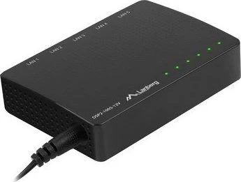 Lanberg DSP2 Desktop Gigabit Switch, 5x RJ-45