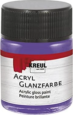 Kreul Acryl Glanzfarbe, violett, 50ml